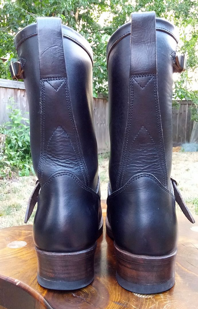 FOR SALE: RRL Engineer Boots Julian Made Size 12.5 - 13D